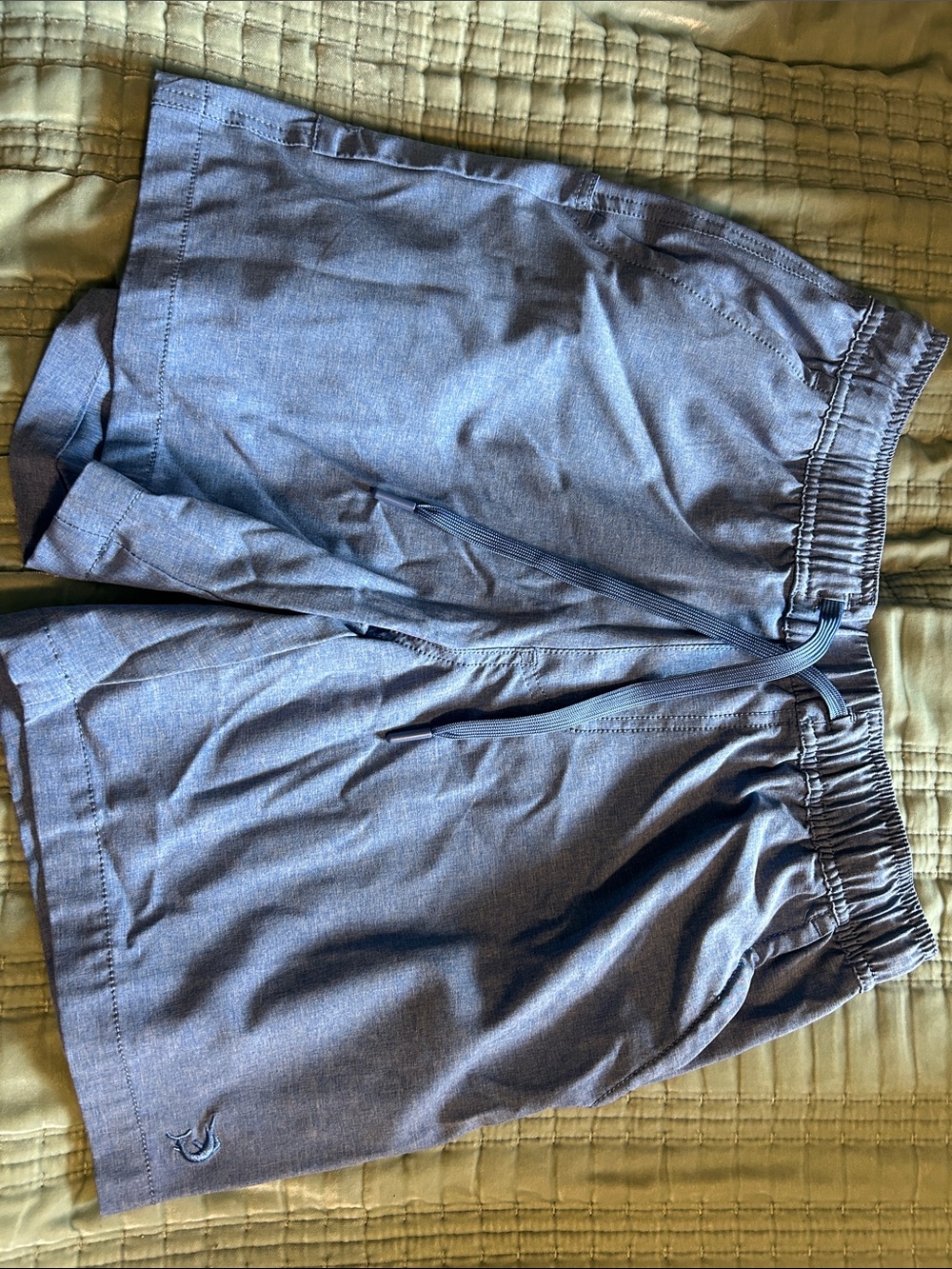 Reel Legends Men's Athletic Shorts in Navy Blue